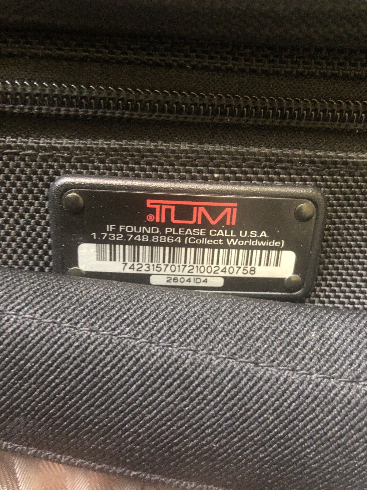 TUMI Model Number: 26041D4 Expandable Organizer N… - image 3