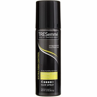 4 Pack TRESemme Tres Two Extra Hold Hair Spray Aerosol, 1.5 oz
