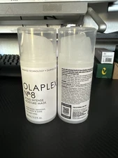 (2) OLAPLEX  No. 8 Bond Intense Moisture Masks 2 x 3.3 oz /100 mL - FRESH