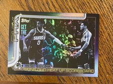 2025-26 Topps Blackout Phoenix Suns Heat Check! #294 SP Target Exclusive