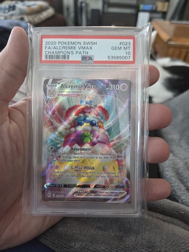 Alcremie VMAX graded PSA 10 for sale on eBay