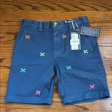 Vineyard Vines Navy Boys Breaker Shorts in Size 8