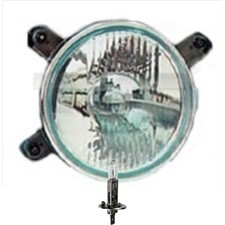 Scheinwerfer Fernlicht rechts H1 für BMW 5er E34 7er E32 inkl. Osram Lampen