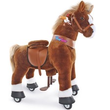 PonyCycle Official Ride-On Horse No Battery No Electricity Mechanical Pony Br...