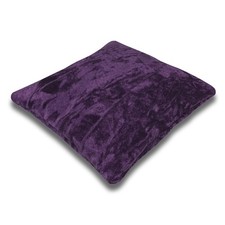 Eggplant Purple Crushed Velvet Tiara  Crown Display Pillow, 4 Sizes