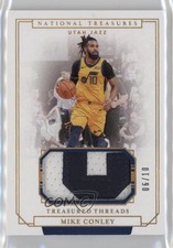 2019-20 Panini National Treasures Treasured Threads Prime /10 Mike Conley 5ov
