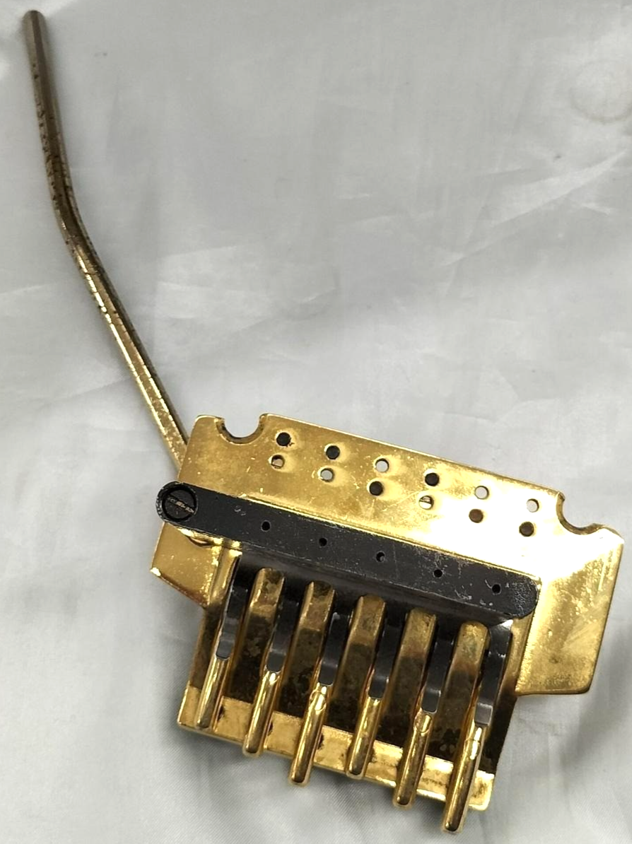 FERNANDES Lock Type Guitar Tremolo Bridge Gold Takeuchi Floyd Rose