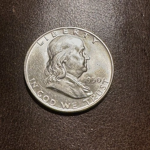 Very Choice BU 1950-D FBL Franklin Half Dollar