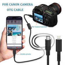 iOS OTG Cable Connect Your Canon Camera to iPhone/iPad for Fast Photo Transfer