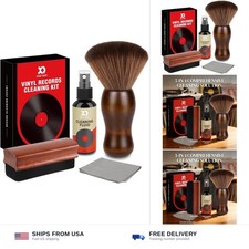 Vinyl Record Cleaner Kit - Complete 5-in-1 Vinyl Records Cleaning Kit Include...