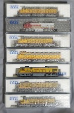 BIG Lot of N Scale Model Train Locomotives, Car Sets, Rolling Stock