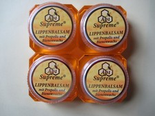 4 Dosen Lippenpflege mit Propolis und Bienenw...