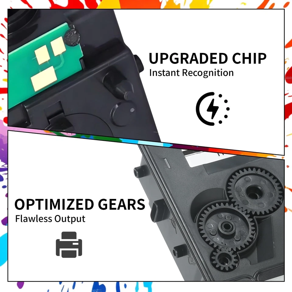 ** NEW Kyocera Toner Cartridges | TK-5242 / 1T02R70US0 | Black/Color | 4-Pack ** - Image 3 of 4