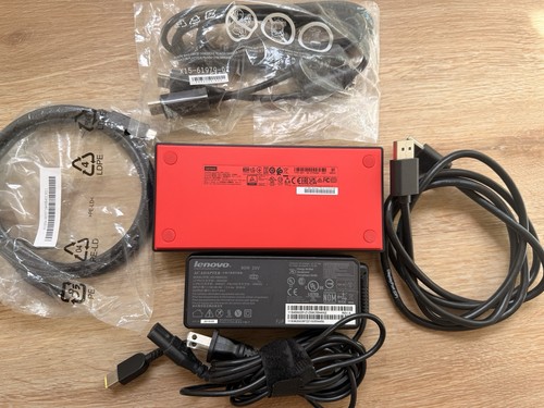 Lenovo ThinkPad Universal USB-C 40AY LDA-KP Docking Station 4K + AC, DP ...