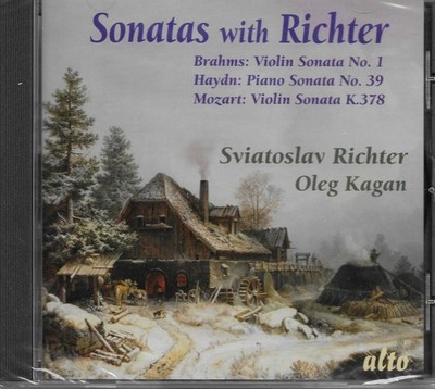 SONATAS with RICHTER Sviatoslav Oleg Kagan BRAHMS MOZ HAYDN  ALTO CD SEALED