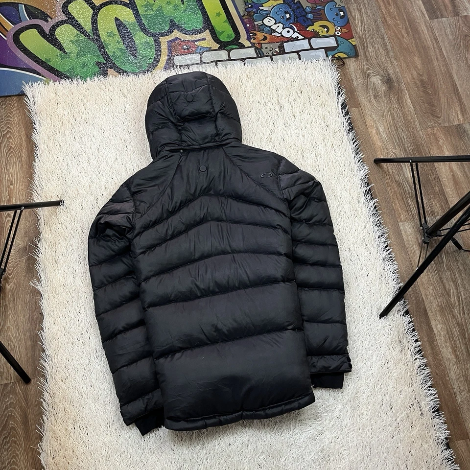 Vintage RARE Oakley Down Jacket Soft Wear Puffer Size small S Y2K Ski Snowboard - Image 2 of 4
