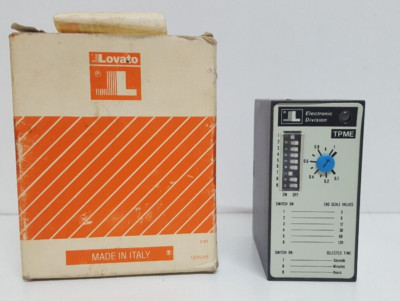 LOVATO Elektronische TPME Programmierbar Multiscale Zeit Relais 5A 250V