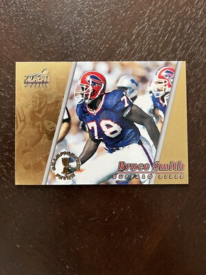 Bruce Smith SP 1998 Aurora Championship Fever GOLD #3 Bills MFL HOFer
