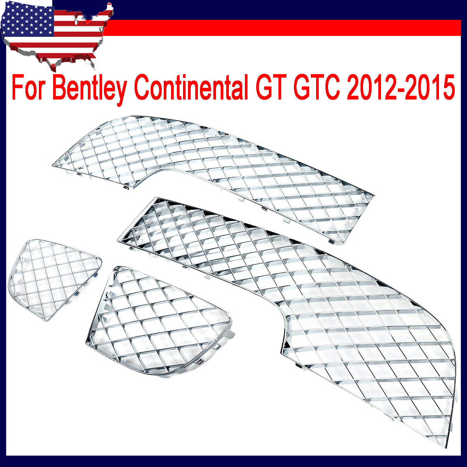 Bentley Continental GT 2012-2015 LOWER Grille