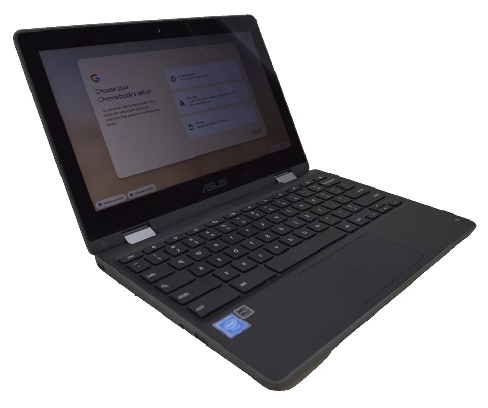 ASUS Chromebook Flip C214MA-YS02T-S 11.6" 1.10 Ghz CeleronN4000 32GB SSD Grade B - Image 3 of 3