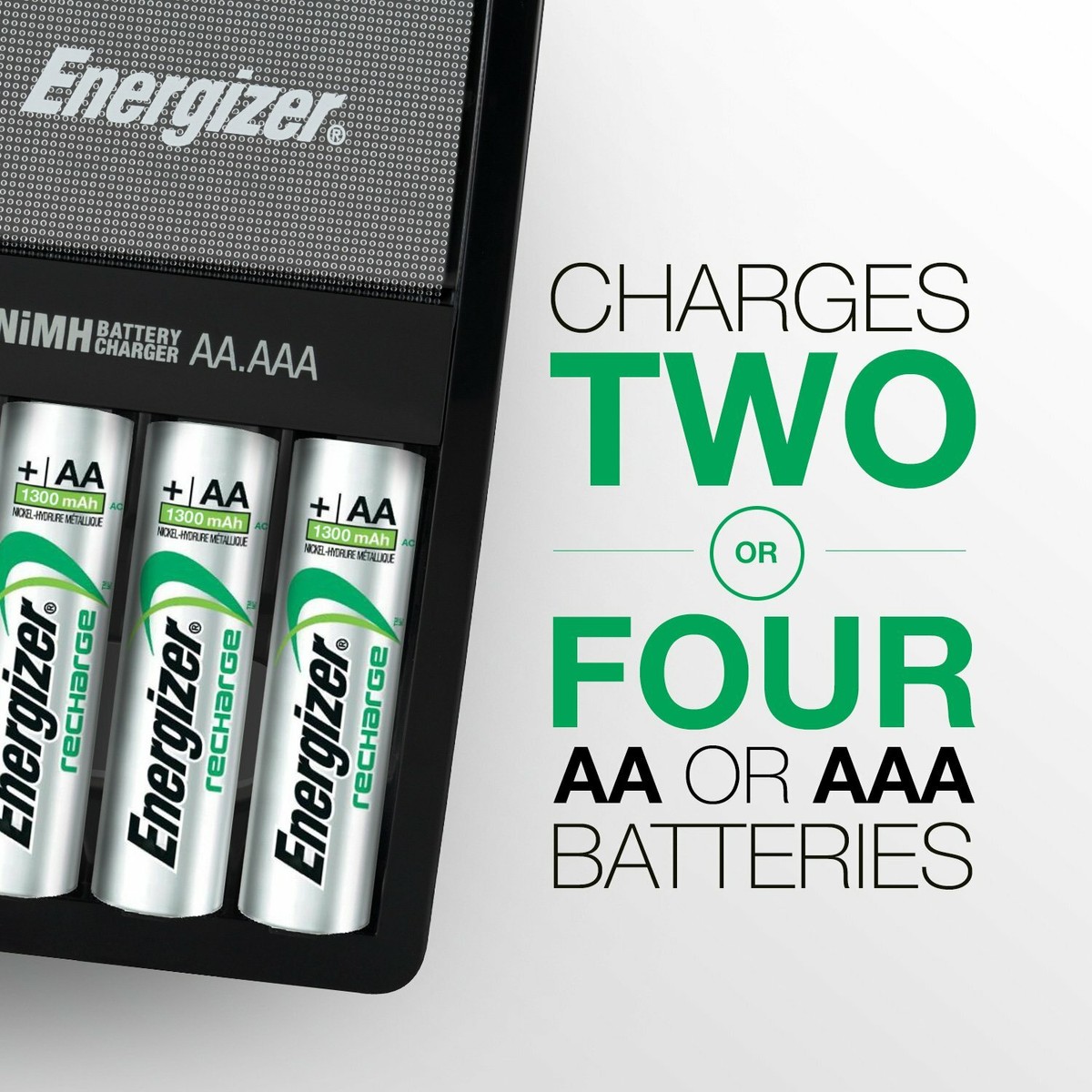 Energizer NiMHバッテリーチャージャー Amazon.com: Energizer Recharge Value Charger for NiMH
