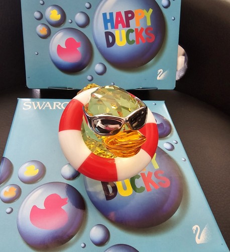 Swarovski Happy Duck - Statuetta cristallo Sunny Sam - 1041295 - in pensione - Foto 2 di 14