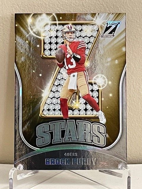2023 Panini Zenith Brock Purdy Z Stars #4 San Francisco 2023 Panini Zenith Brock Purdy Z Stars #4 San Francisco