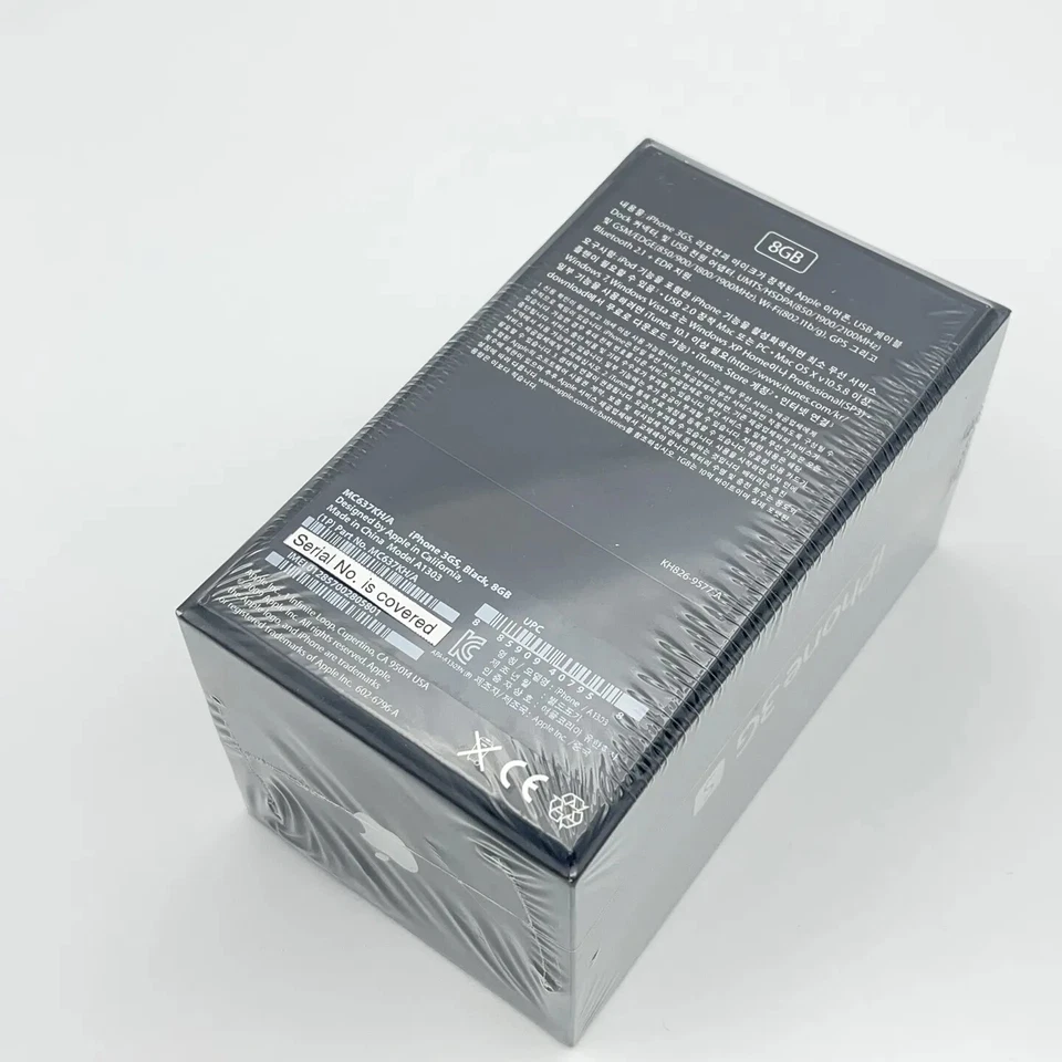 Apple iPhone 3GS 8GB schwarz MC637KH/A Asiatische Version OVP NEU - Bild 3 von 4