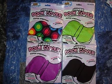 4 It's Academic Jumbo Reusable Pattern Book Covers Super Stretchy Sealed Lot 20