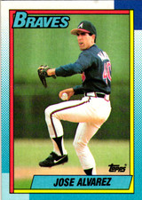 1990 Topps - #782 Jose Alvarez