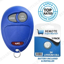 Replacement for 2006 2007 2008 2009 2010 Hummer H3 H3T Remote Key Entry Fob Navy