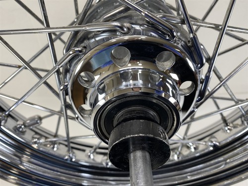Harley-Davidson 2009 Softail Heritage Front Wheel Laced 16x3 25mm 41559-08 - Picture 3 of 11