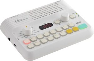 Korg KR-11 Boîte de rythme compacte Système de haut-parleur nouvellement développé 16 Mode de jeu du Pad