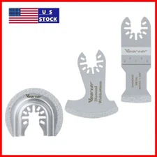 3X Oscillating Multi Tool Blade Diamond Saw Blades Set For Mortar Grout Removal