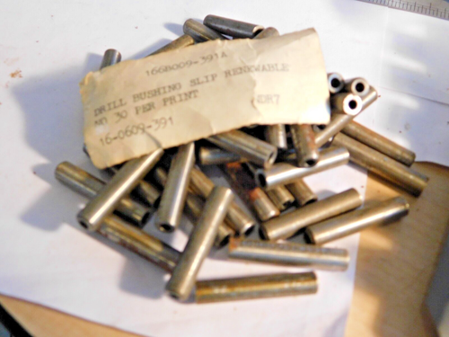 drill bushings p/n 16-0609-391 - - 6 PCS.OD = .252ID . - Picture 3 of 4