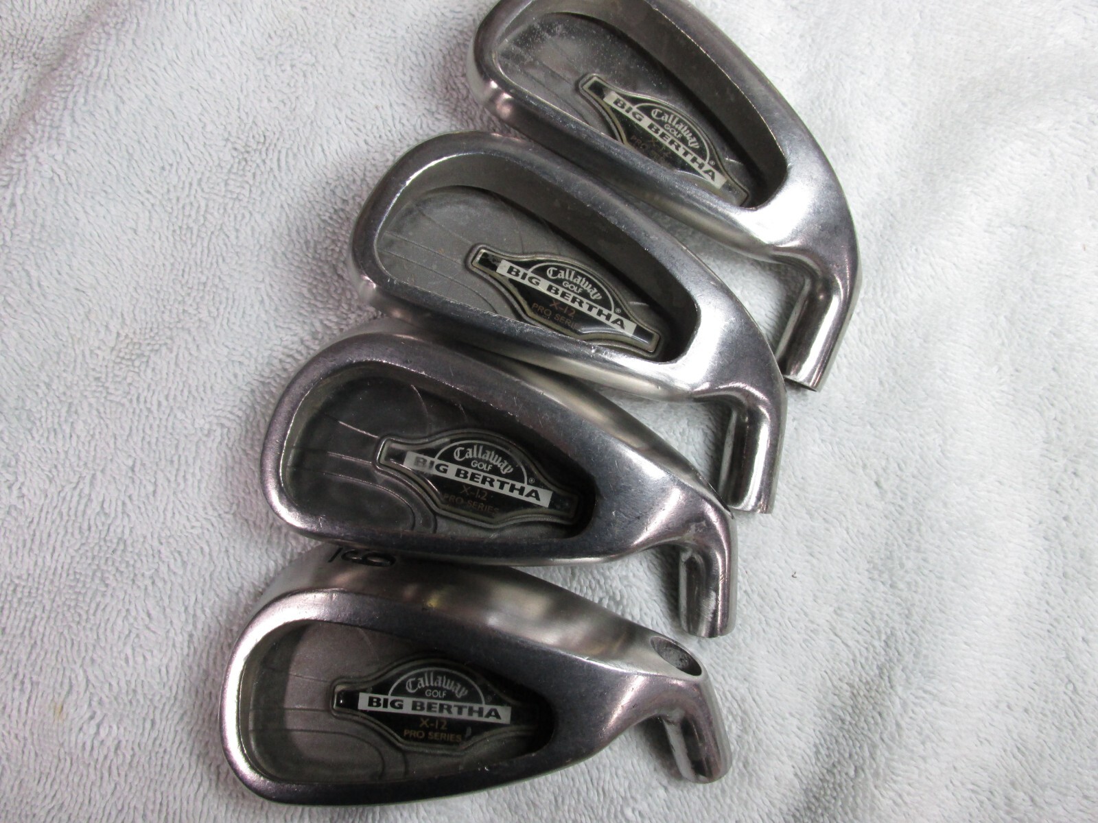 CALLAWAY STEELHEAD PRO SERIES X14 IRONS HEADS ONLY (39) eBay