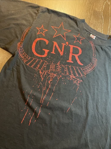 Rare GN’R Guns N’ Roses Chinese Democracy Tour Shirt Vintage vintage concert t-shirt, vintage, size XXL, single stitch, B+ condition