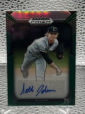 2019 Panini Prizm Draft Picks SETH JOHNSON Green Refractor Phillies Auto