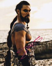 JASON MOMOA signed autograph 20x25cm GAME OF THRONES in person autograph ACOA