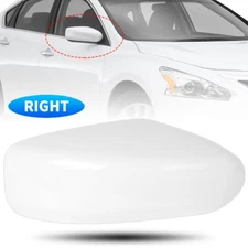 Mirror Cap Cover White Right Passenger Side For Nissan Altima Sedan 2013-2018