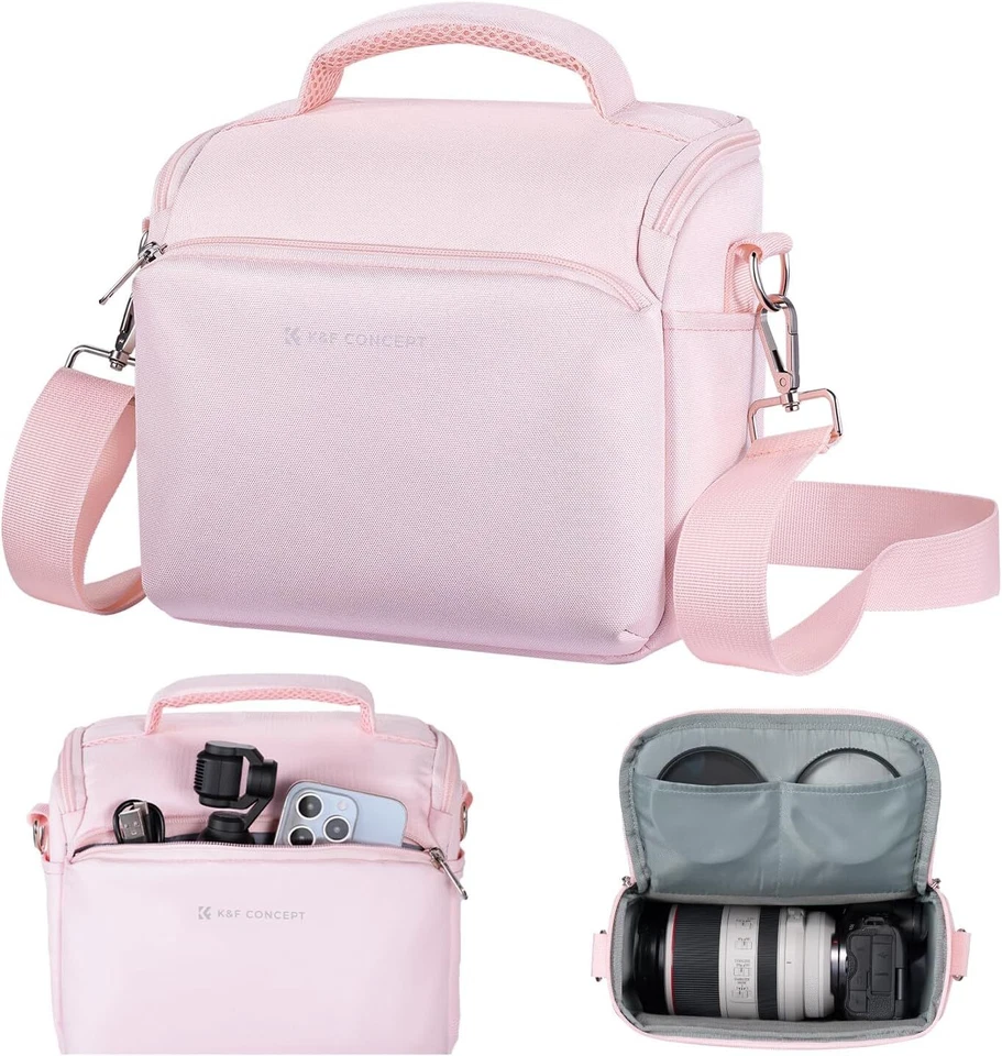 K&F Concept Camera Sling Bag Small Crossbody for DSLR/SLR Compact Shoulder Bag - Image 3 of 4