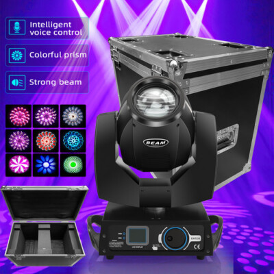 230W 7R Zoom Moving Head Beam Sharpy Stage Lighting 8+16 Prism DMX Party Light