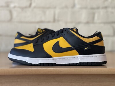 Nike Dunk Low Reverse Goldenrod Black University Gold Men Size 9