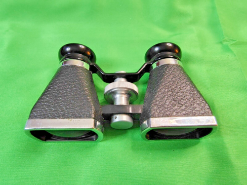 Vintage 40’s OFUNA Japan 3X10 Coated Opera Glasses Binoculars ~ Leather Case - Picture 5 of 15