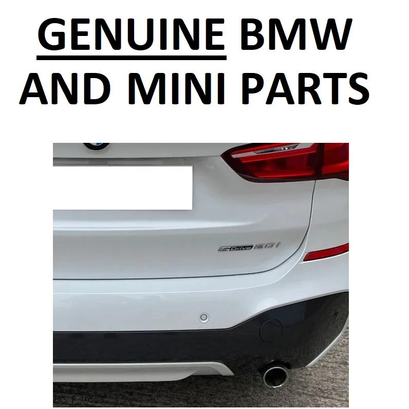 GENUINE BMW SDrive 20i Silver Rear Boot Badge 51147406669 Logo 