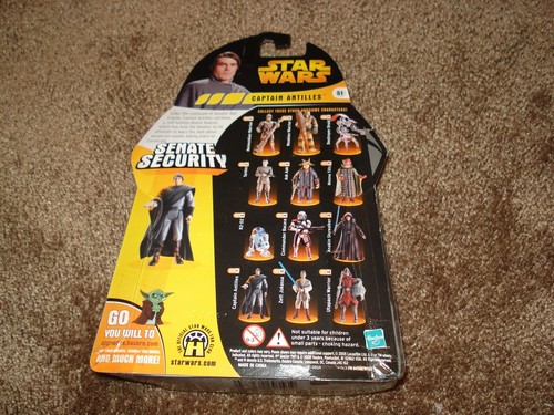 STAR WARS ROTS " #51 CAPTAIN ANTILLES" SENATE SECURITY! - Picture 4 of 4