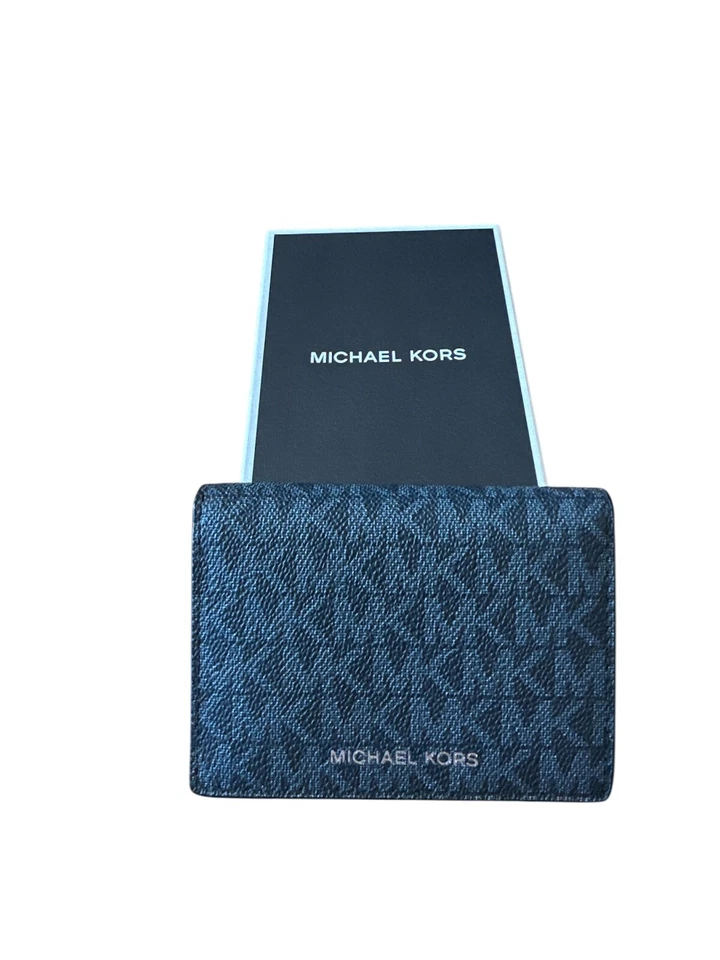 Michael Kors MK Geldbörse Jet Set Cooper, blau oder schwarz, NEU in Geschenkbox - Bild 2 von 4