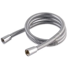 Chrome Shower Hose 1.25mtr X 11mm Will replace all leading brands