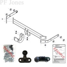 Tow-Trust Towbar for Seat Altea (Inc. XL) 2004-2015 - Flange Tow Bar