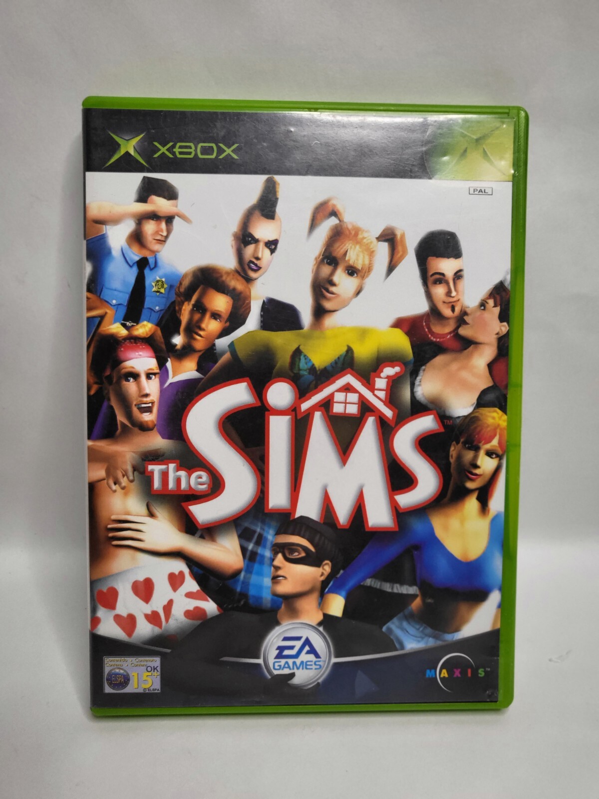 The Sims Original Xbox Simulation Video Game Manual PAL